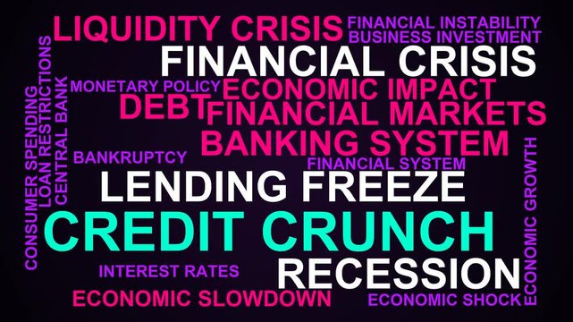 Credit Crunch Word Cloud