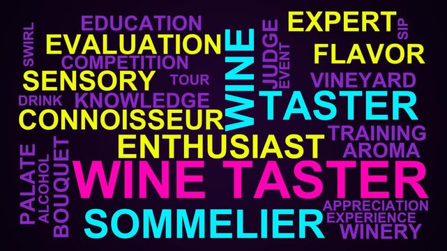 Wine Taster Word Cloud