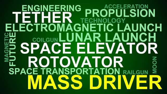 Mass Driver Word Cloud