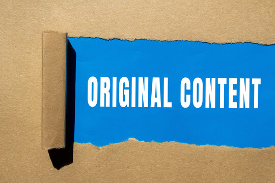 Original Content Concept for Creative Media and Digital Publishing