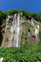waterfall in the forest © Monika