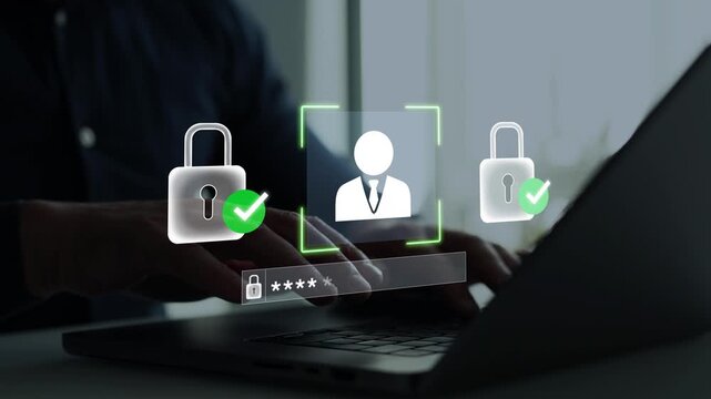 Employee data management and confidentiality concept showing secure documents, personal information, HR systems, digital archives and controlled access.