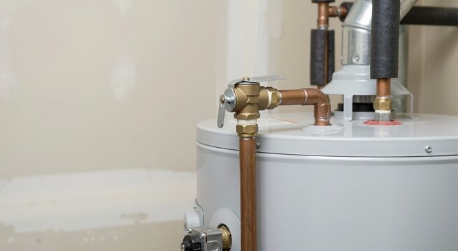 Water heater temperature relief valve