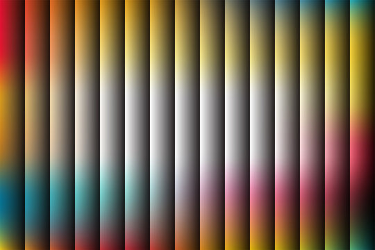 Vertical stripes pattern background with gradient warm multicolor palette creating modern digital design texture for web banner backdrop and cover layout.