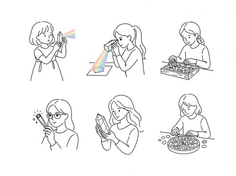 Minimal Communication Line Icons