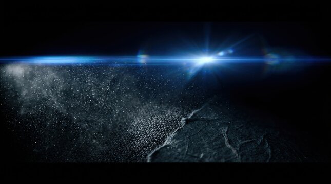 Light Flare With Dust Motes