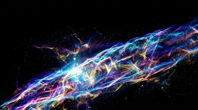 Prismatic Nebula Gas Filament Sh