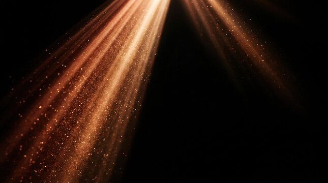 Light Beam In Astronomical Void