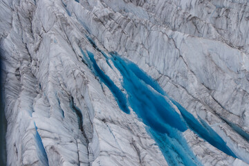 Knik Glacier is located on the northern edge of Alaska's Chugach Mountains. Over 28 miles long and 5 miles across this is one of central Alaska's greatest rivers of ice © Stefano