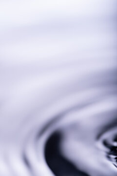 268.Blue and Gray Water Ripples with Concentric Waves