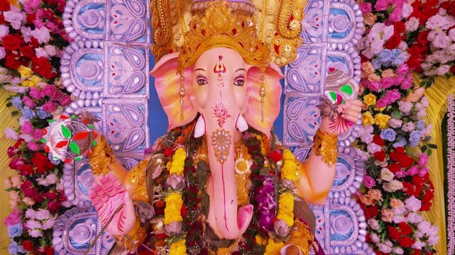 Lord Ganesha is the revered elephant-headed Hindu deity known as the remover of obstacles and the god of wisdom, new beginnings, and prosperity