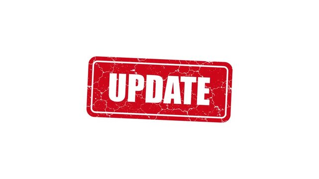 Update Red Grunge Rubber Stamp Animation on Green Screen