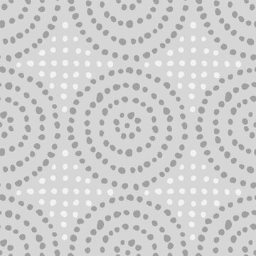 Vector seamless pattern with hand drawn dots. Cute design for textile, backgrounds, wallpaper, wrapping paper, digital prints.