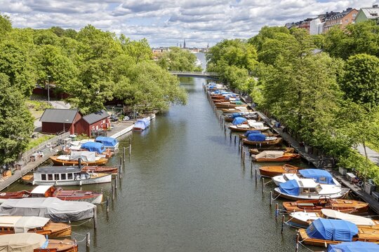 Boats, P&aring;lsundet, Stockholm, Sweden