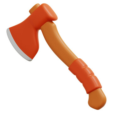 axe 3d illustration icon