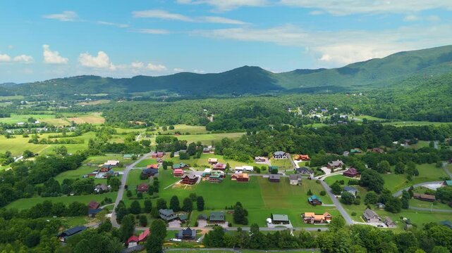 Remote hillside cottages in Wears Valley, Tennessee with forest views and rustic charm in a peaceful mountain community