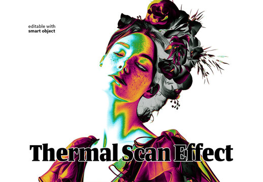 Thermal Scan Photo Effect