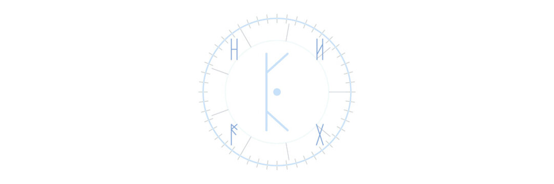Triquetra Celtic trinity knot symbol. Isolated transparent PNG overlay.