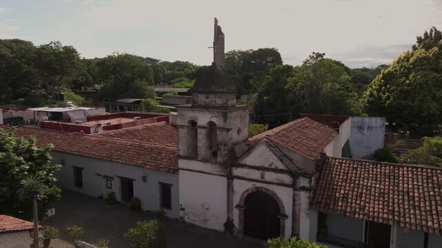 Old Church in Small Town