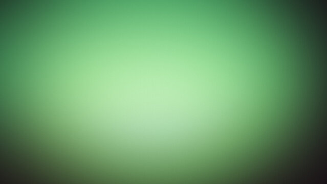 Abstract green and dark vignette gradient background, wallpaper texture blur, blurred