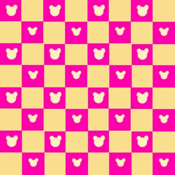 seamless pattern with colorful hearts