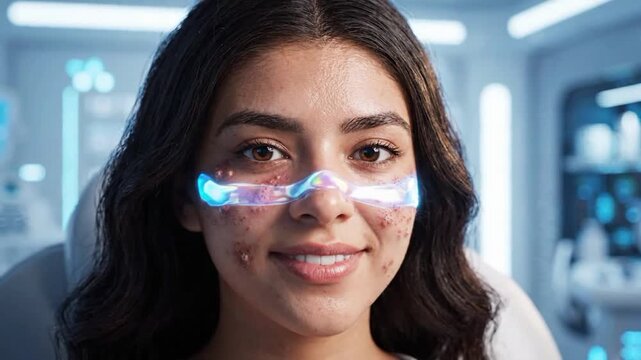 Acne treatment process to remove dark spots effective skin care