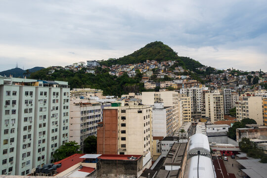 Rio de Janeiro: city, mountain, buildings
