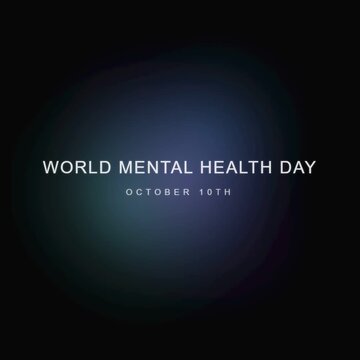 Abstract Flowing Neomorphic Shapes Loop for Mental Health Day Promoting Peace Reflection and Empathetic Support.