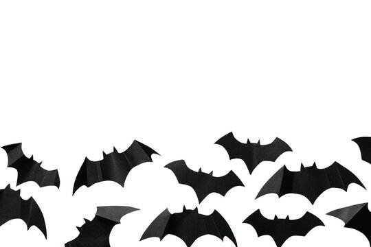 Bats soar playfully in the air, adding a fun touch to festivities, PNG