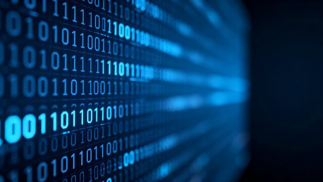 binary code background