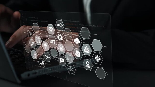 AI and IoT form an intelligent digital infrastructure linking data, connectivity, analytics, blockchain, cloud, and security systems in a seamless network. Marrow