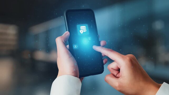 Data privacy and cyber security icons show encryption, data privacy safeguards, and cyber security defense. Data privacy ensures cyber security protection and access control. Gist