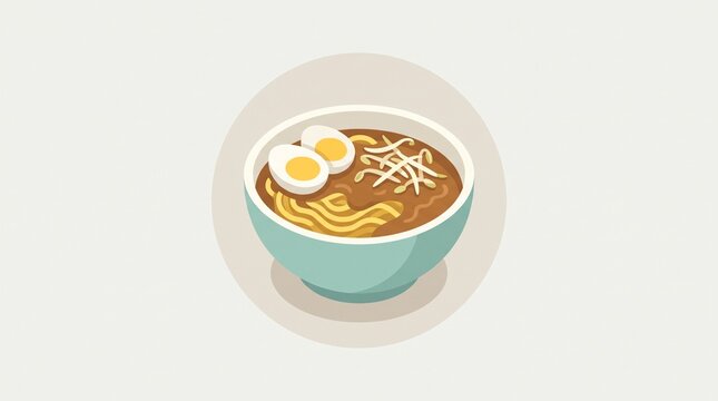 Mie Lendir Batam, a traditional Indonesian dish 