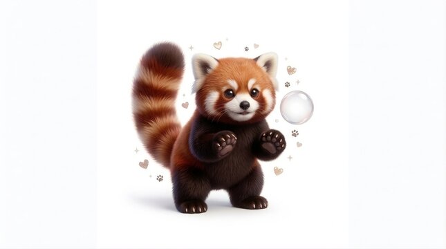 red panda bear