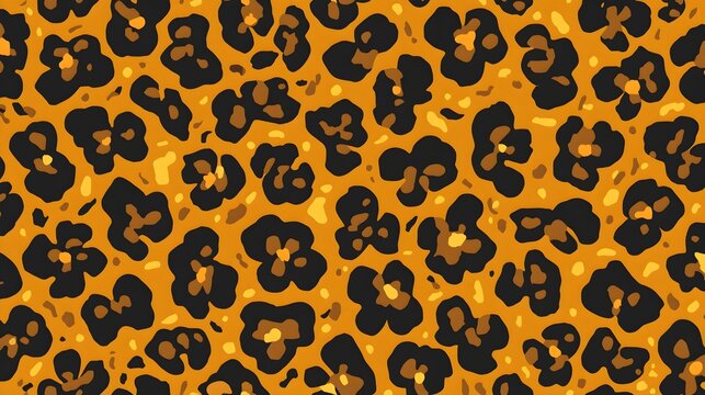leopard skin texture background design