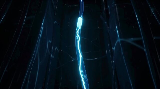 Downward Linear Action Potential Conduction along Spinal Axon
