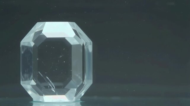Creatine Monohydrate Hexagonal Prism Crystal and Water Stasis