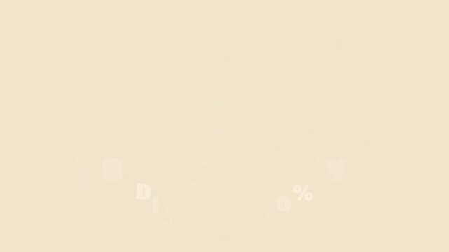Animated Black Friday Sale Background with Discount Text and Icons