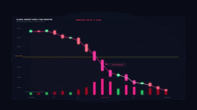 financial chart stock market analysis trading graph data business