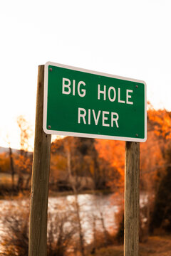 Big Hole River in Montana is a famous fly fishing destination fo