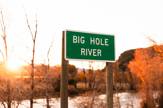 Big Hole River in Montana is a famous fly fishing destination fo