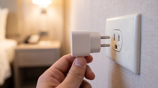 Foreign Plug Adapter Does Not Fit Wall Socket