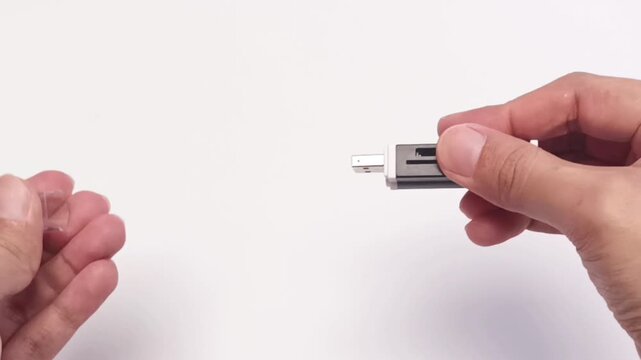 Hand Holding Portable USB Multi Memory Card Reader Adapter