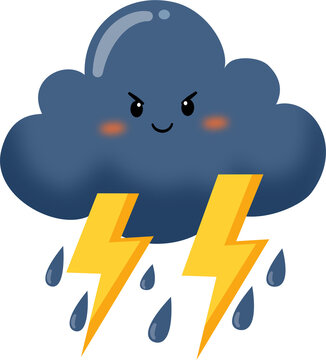 cloud and lightning