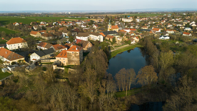 Male&scaron;ov medieval stronghold, the setting of the video game KCD: Deliverance 2