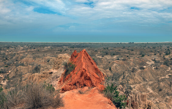 Fascinating karst landscapes at Miradouro da Lua (Viewpoint of the Moon), south of Luanda, Angola