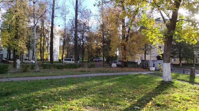 7.10.2026, Russia, Saint Petersburg, Autumn Street