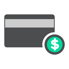 Naklejka na ściany i meble Png credit card icon, transparent background