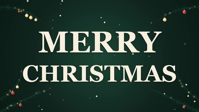 A luxury editorial holiday motion graphic featuring a seamless 10-second transition from a warm evergreen Christmas environment to an optimistic New Year champagne gold celebration. Built with pure HT