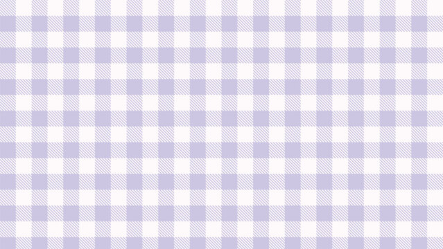 Purple gingham pattern desktop wallpaper vector
